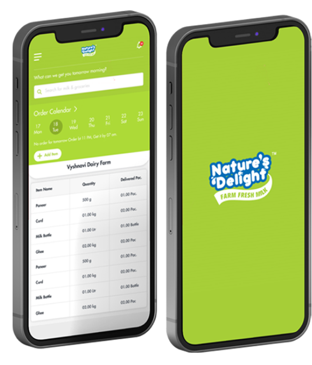 Mobile Dairy App