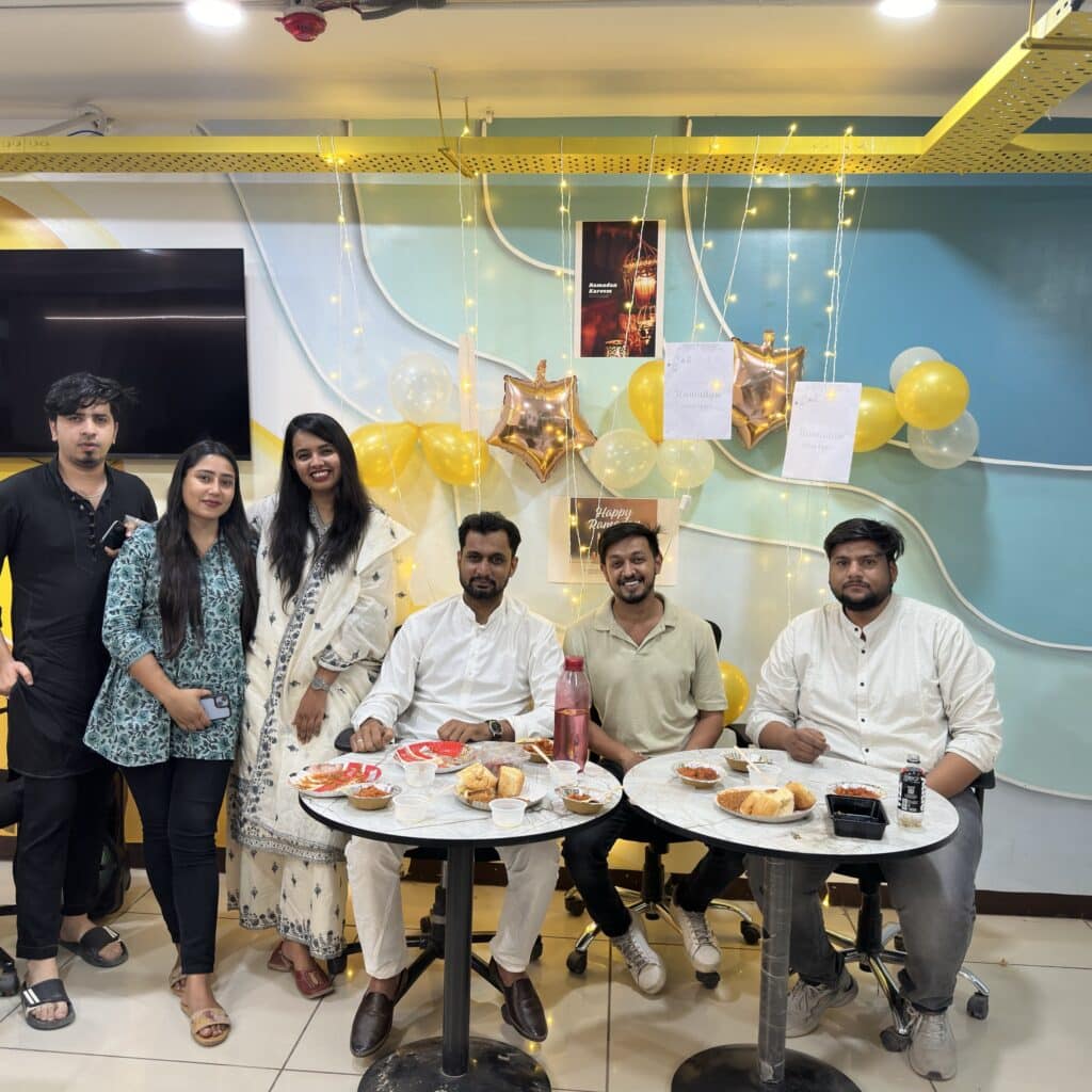 iftar celebration at office