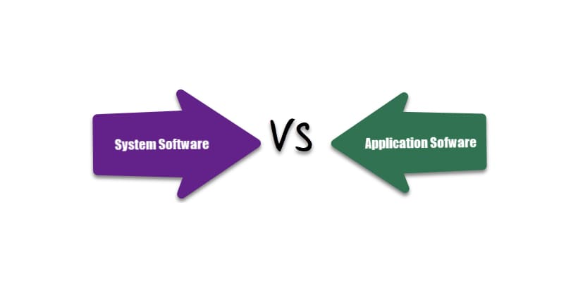 Basic Differences between Application Software Types and System Software